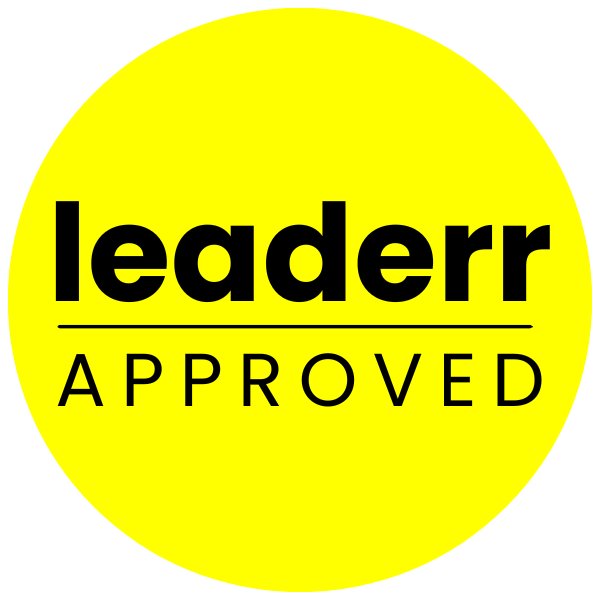 Leaderr Approved badge - Aircon Installers Johannesburg